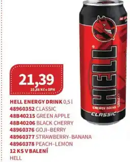 Kubík potraviny Hell energy drink nabídka