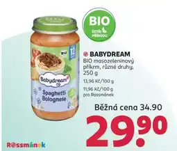 Rossmann Babydream nabídka
