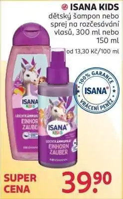 Rossmann ISANA KIDS nabídka