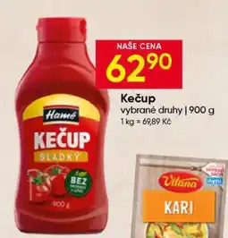 Hruška Kečup nabídka