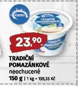 Coop Tradiční pomazánkové nabídka