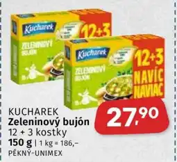 Coop KUCHAREK Zeleninový bujón 12 + 3 kostky nabídka