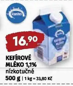 Coop Kefírové mléko 1,1% nabídka