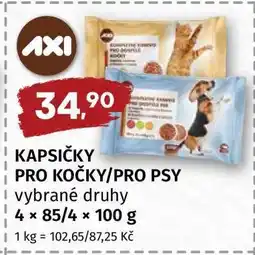 Coop AXI Kapsičky pro kočky, pro psy nabídka