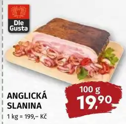 Coop Dle Gusta ANGLICKÁ SLANINA nabídka