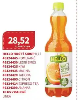 Kubík potraviny Hello hustý sirup nabídka