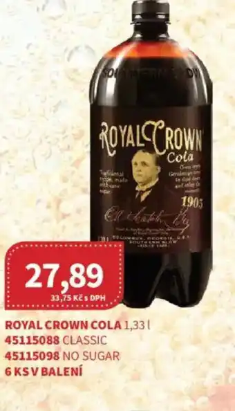 Kubík potraviny Royal crown cola nabídka