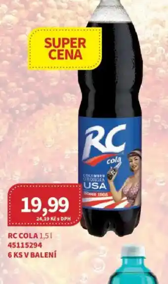 Kubík potraviny RC Cola nabídka