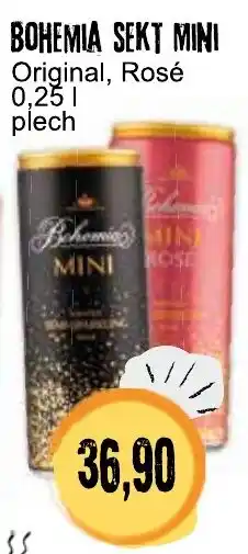 Konzum Bohemia Sekt mini nabídka