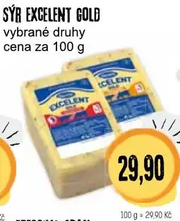 Konzum Sýr excelent gold nabídka