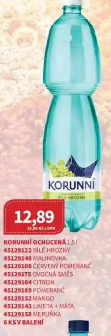 Kubík potraviny Korunní ochucená nabídka
