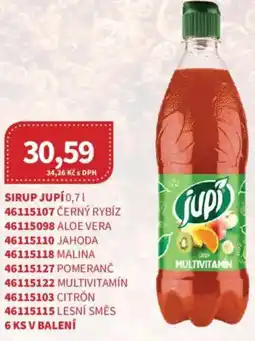 Kubík potraviny Sirup Jupĺ nabídka