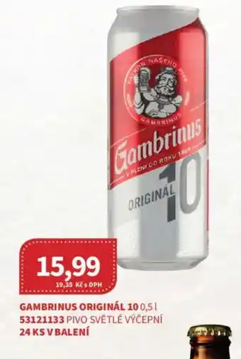 Kubík potraviny Gambrinus originál 10 nabídka