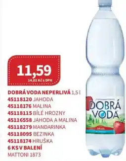 Kubík potraviny Dobrá voda neperlivá nabídka