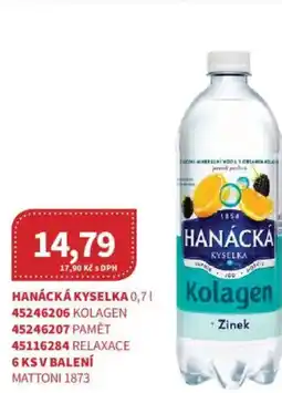 Kubík potraviny Hanácká kyselka nabídka