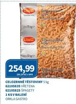 Kubík potraviny Celozrnné těstoviny nabídka