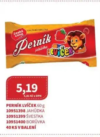 Kubík potraviny Perník lvíček nabídka