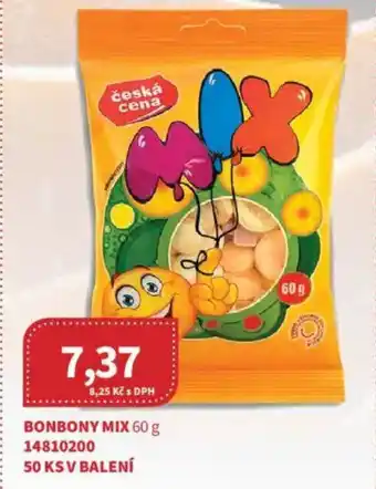 Kubík potraviny Bonbony mix nabídka