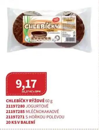Kubík potraviny Chlebíčky rýžové nabídka