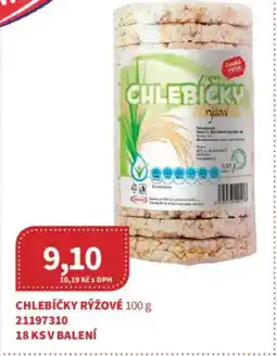 Kubík potraviny Chlebíčky rýžové nabídka