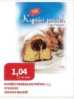 Kubík potraviny Kypřící prášek do pečiva nabídka