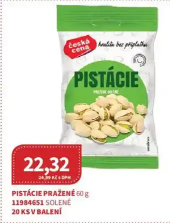 Kubík potraviny Pistácie pražené nabídka