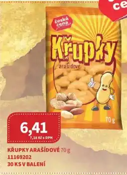 Kubík potraviny Křupky arašídové nabídka
