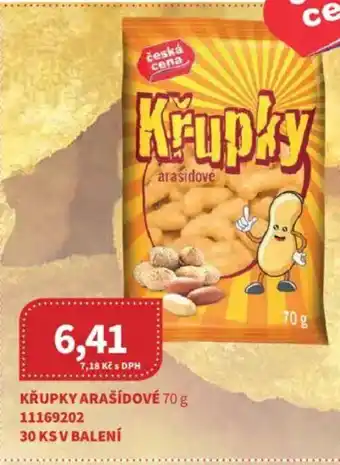 Kubík potraviny Křupky arašídové nabídka