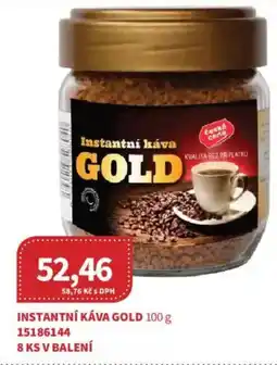 Kubík potraviny Instantní káva gold nabídka
