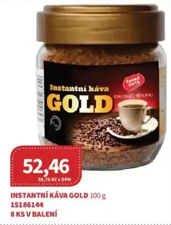Kubík potraviny Instantní káva gold nabídka