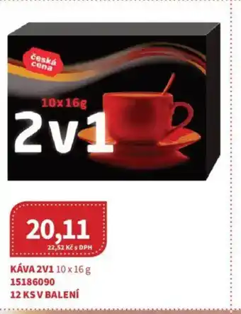 Kubík potraviny Káva 2v1 nabídka