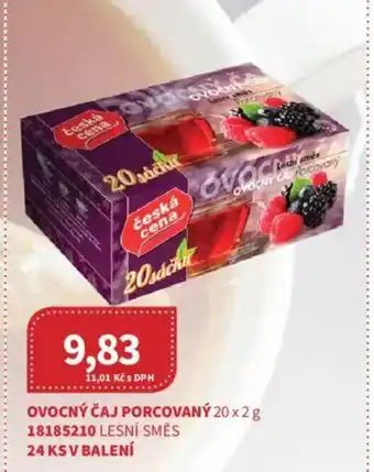 Kubík potraviny Ovocný čaj porcovaný nabídka
