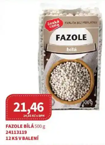 Kubík potraviny Fazole bílá nabídka