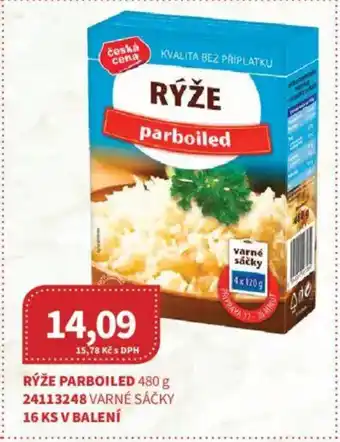 Kubík potraviny Rýže parboiled nabídka