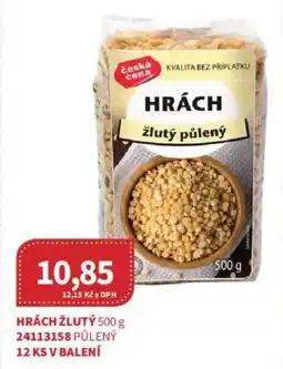 Kubík potraviny Hrách žlutý nabídka