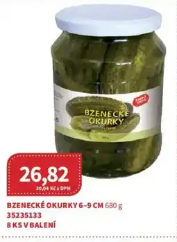 Kubík potraviny Bzenecké okurky 6-9 cm nabídka