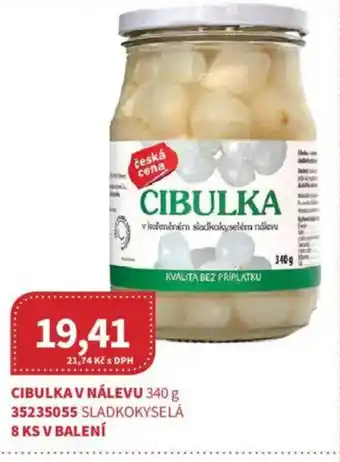 Kubík potraviny Cibulka v nálevu nabídka