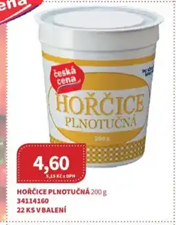Kubík potraviny Hořčice plnotučná nabídka