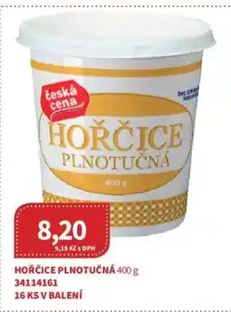 Kubík potraviny Hořčice plnotučná nabídka