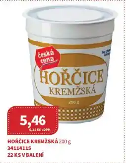 Kubík potraviny Hořčice kremžská nabídka