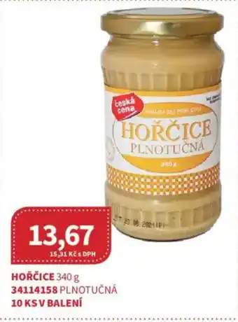 Kubík potraviny Hořčice plnotučná nabídka