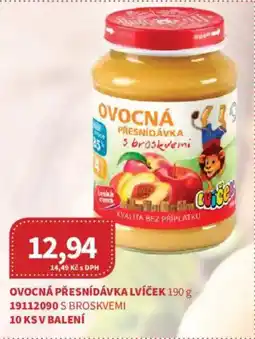 Kubík potraviny Ovocná přesnídávka lvíček nabídka