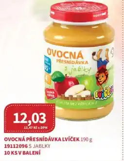 Kubík potraviny Ovocná přesnídávka lvíček nabídka