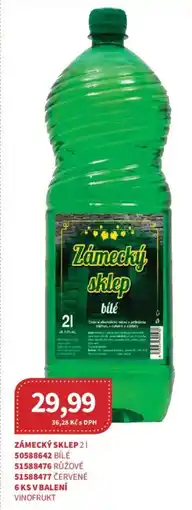 Kubík potraviny Zámecký sklep nabídka