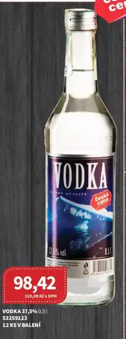 Kubík potraviny Vodka 37.5% nabídka