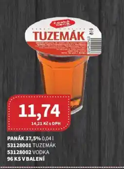 Kubík potraviny Panák 37,5% nabídka
