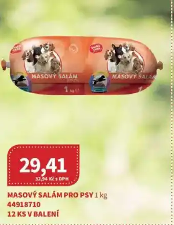 Kubík potraviny Masový salám pro psy nabídka