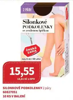 Kubík potraviny Silonkové podkolenky nabídka