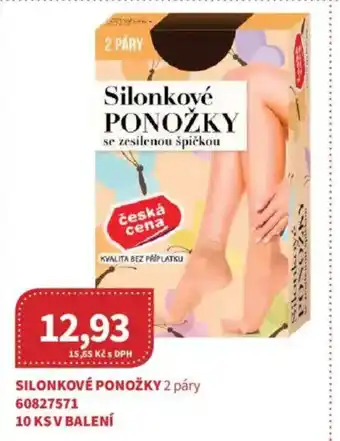 Kubík potraviny Silonkové ponožky nabídka