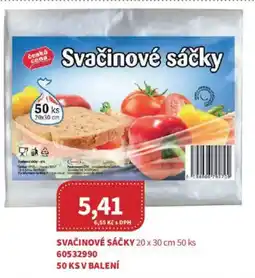 Kubík potraviny Svačinové sáčky nabídka